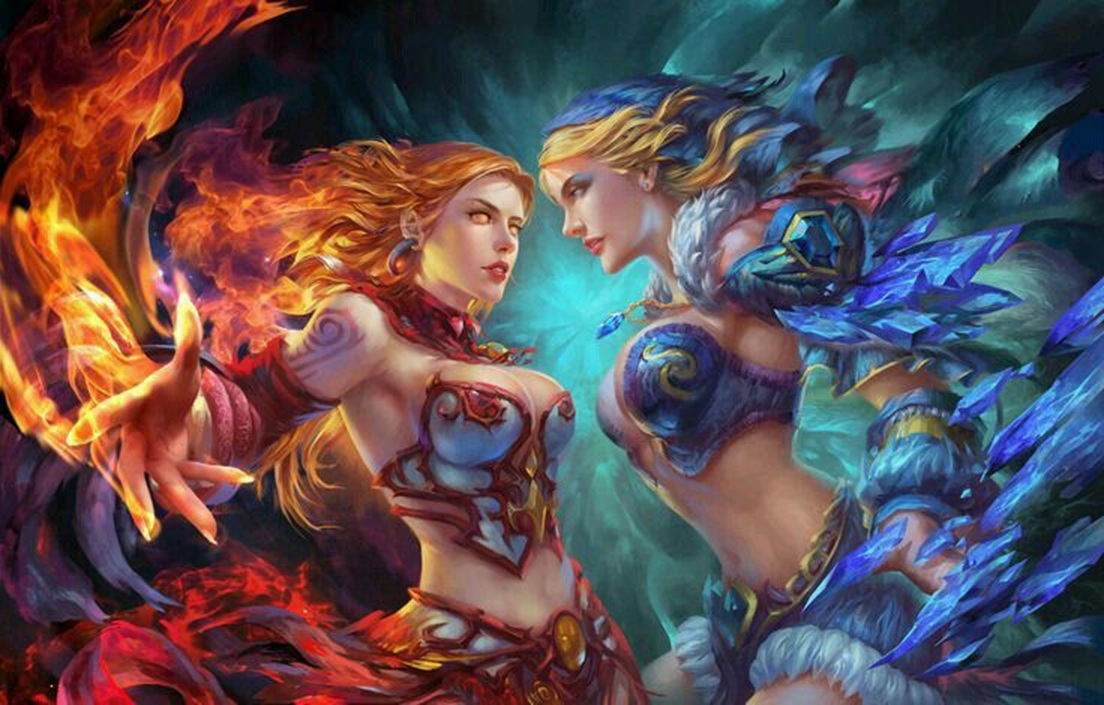 So sánh Lina vs Crystal Maiden: Ai là pháp sư hàng đầu trong DOTA?